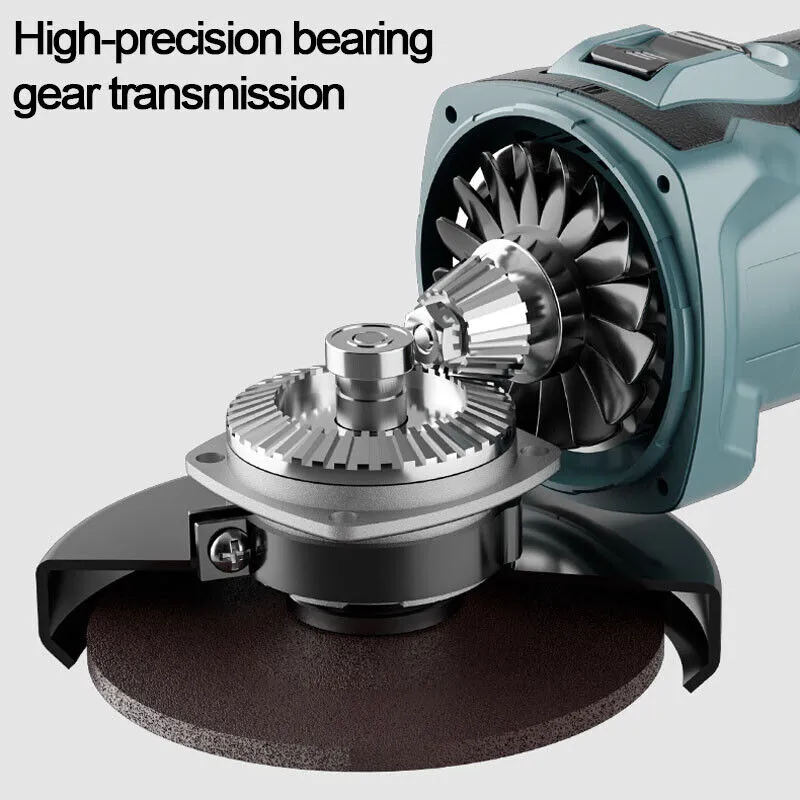125mm Brushless Angle Grinder Polisher for Makita 18V Battery