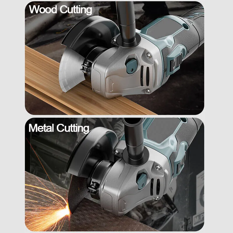 125mm Brushless Angle Grinder Polisher for Makita 18V Battery