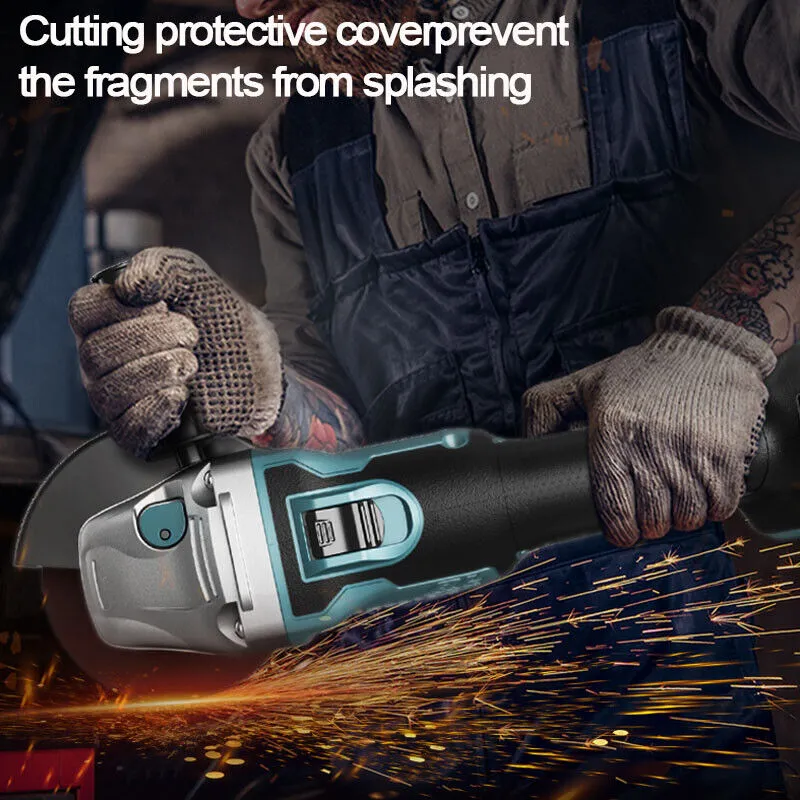 125mm Brushless Angle Grinder Polisher for Makita 18V Battery
