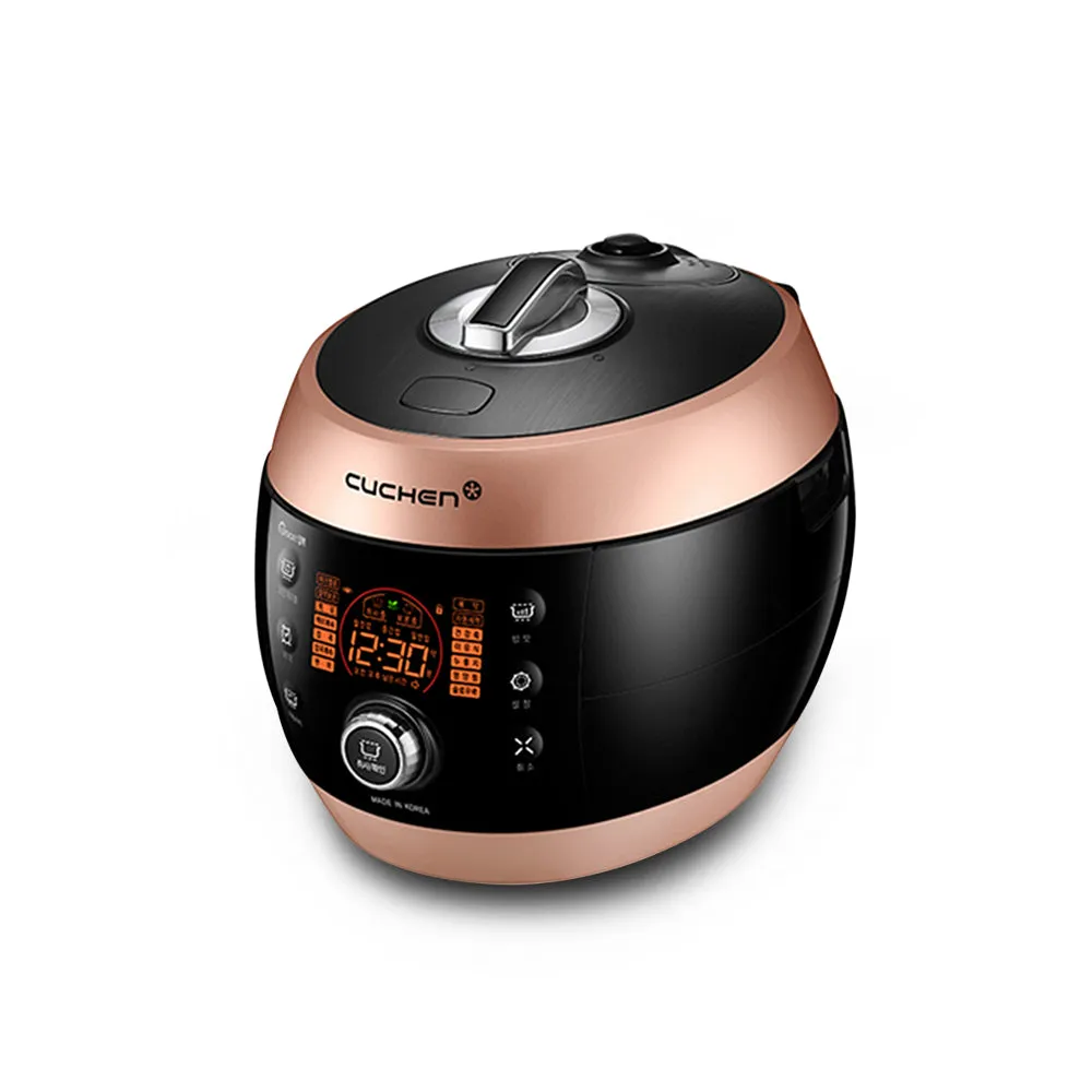 Cuchen Cast Iron Pot Pressure Rice Cooker 6 Cup & 10 Cup Rose Gold | CJS-FD0600RV CJS-FD1000RV