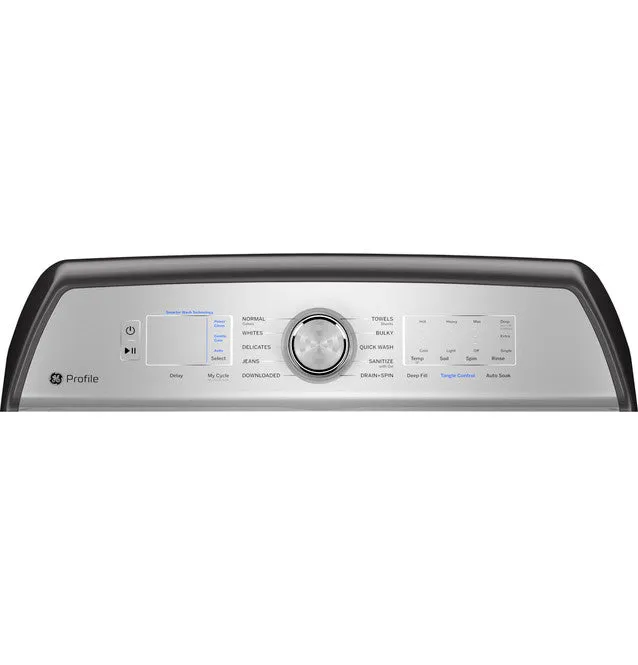 GE Profile 5.0  cu. ft. Capacity Washer with Smarter Wash Technology and FlexDispense