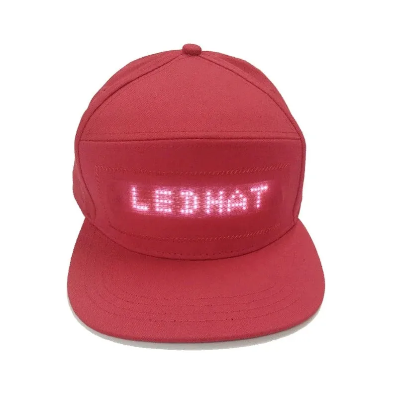 GlowFlex™ Bluetooth-Controlled LED Advertising Caps