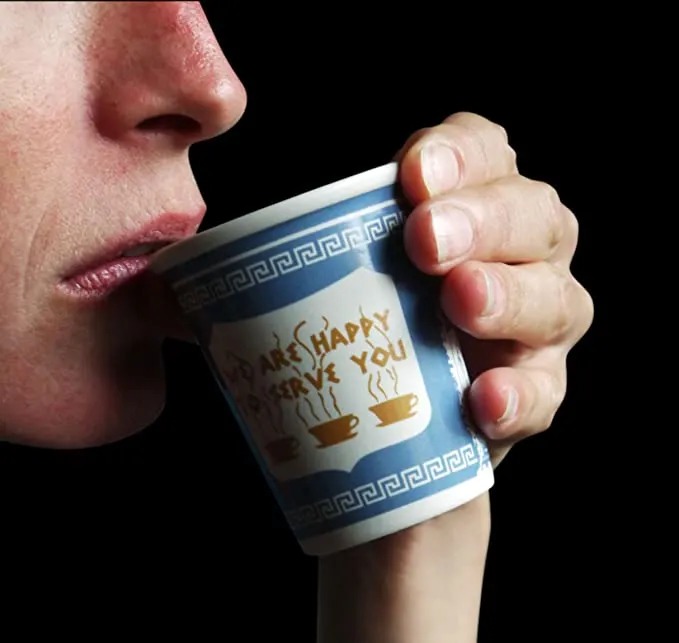 New York Greek Deli To-Go Coffee Cup