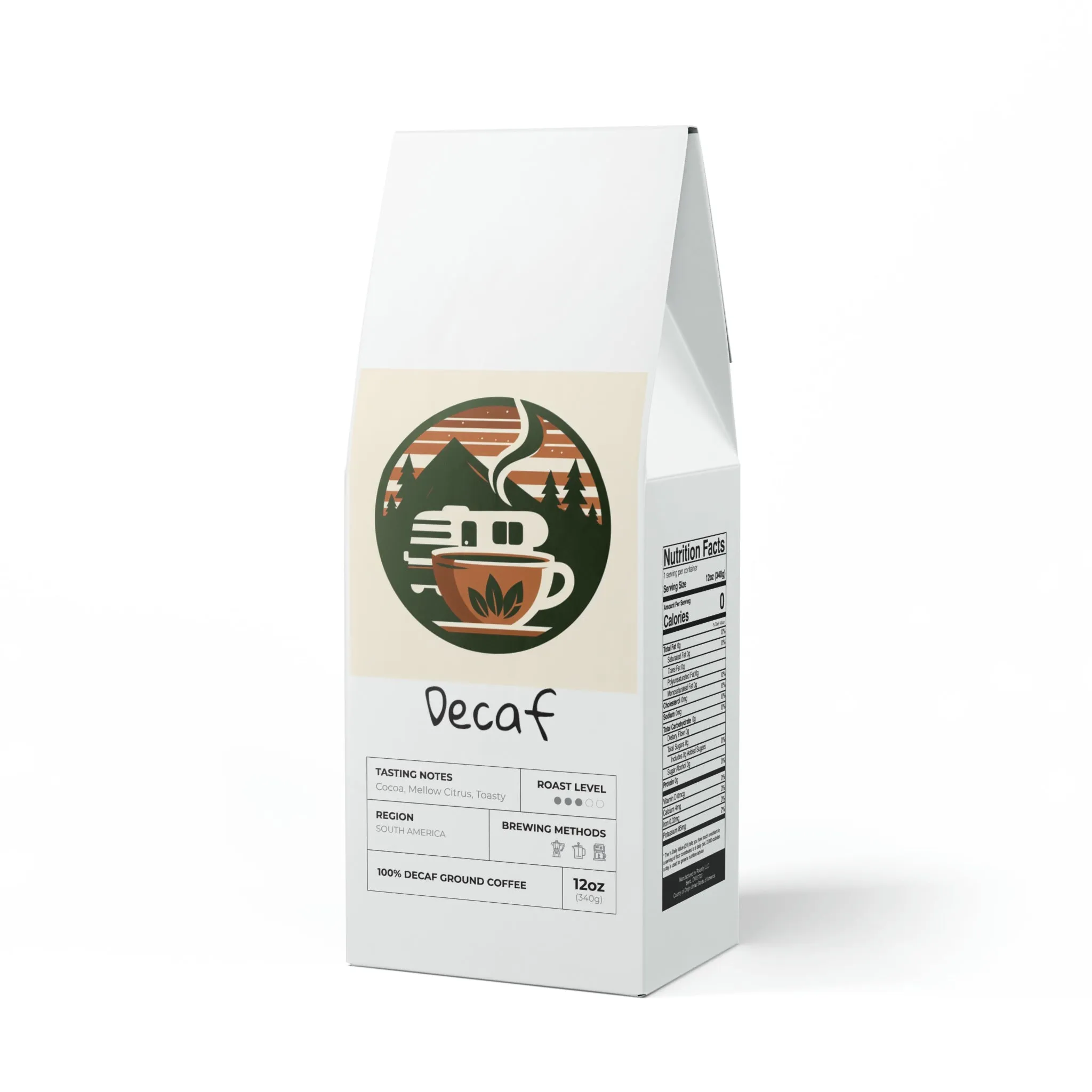 Trapper Peak Decaf Coffee Blend (Medium Roast)